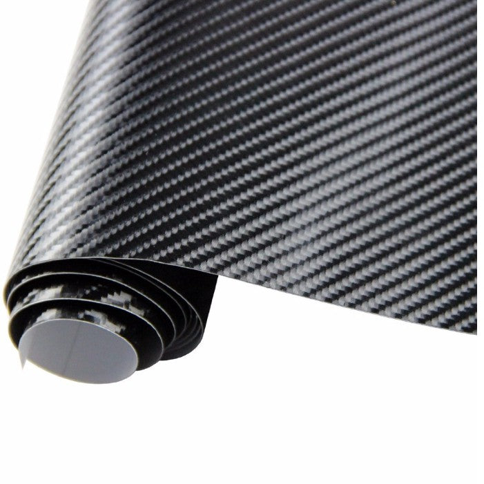 5D High Gloss Carbon Fiber Vinyl Car Wrap Stickers